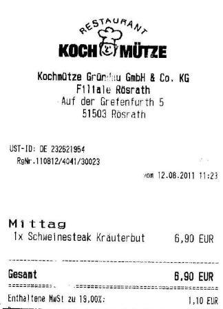 multifrucht Hffner Kochmtze Restaurant